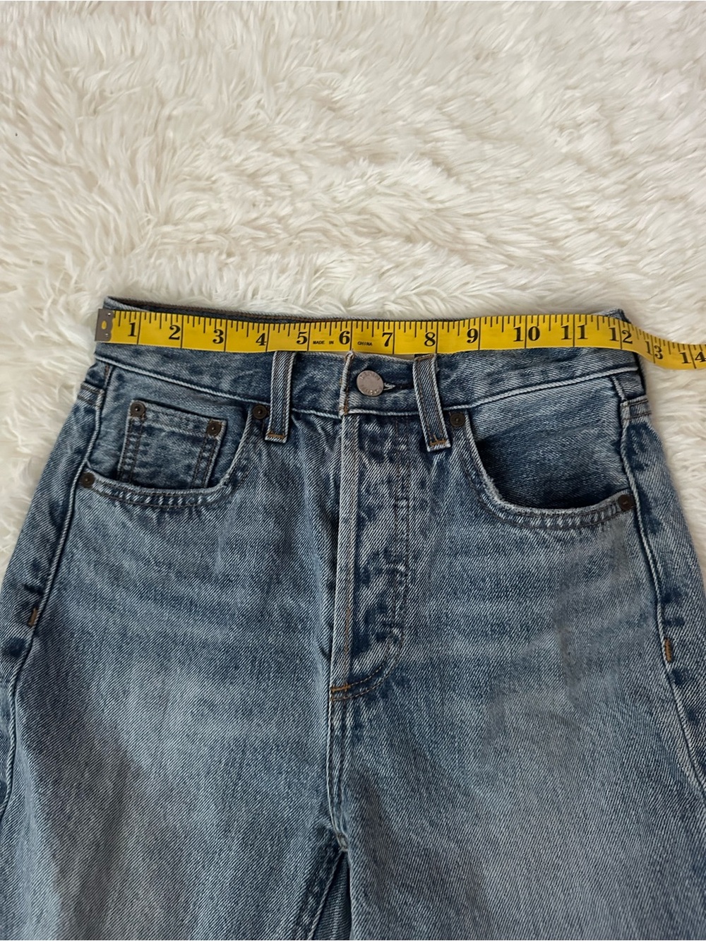 Denim Forum Dillon High Rise Slim 28L - Sz 24 - Picture 10 of 11